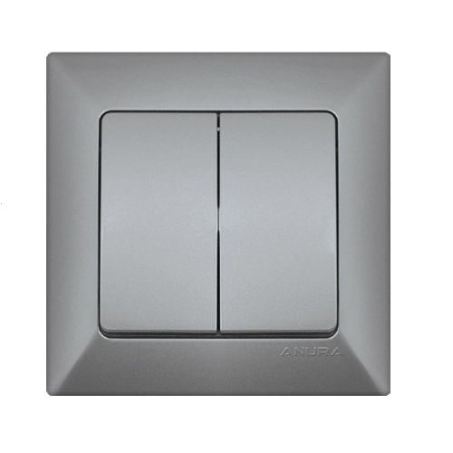 Выключатель двухклавишный (2)